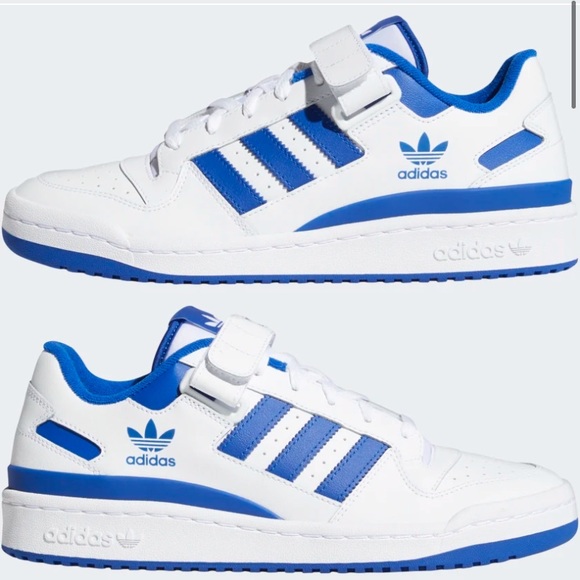 adidas Forum Low White Royal Blue - Picture 5 of 10